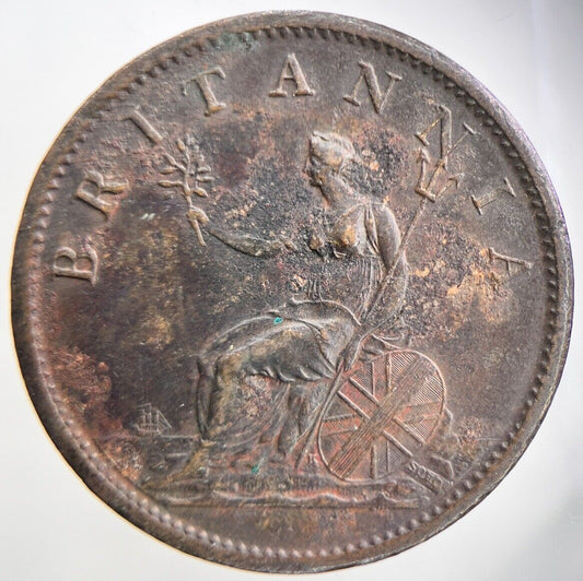 1806 George III 3rd Penny | British Copper Coin | Very High Grade | a355