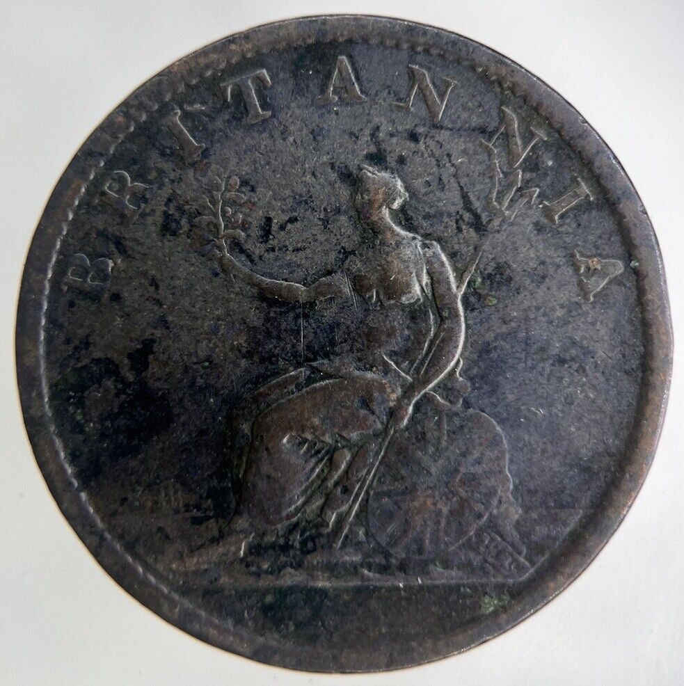 1807 George III 3rd Half-Penny Coin | Collectable Grade