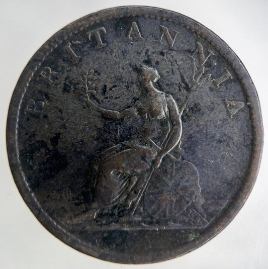 1807 George III 3rd Half-Penny Coin | Collectable Grade