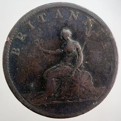 1807 George III 3rd Half-Penny Coin | Collectable Grade | a4187