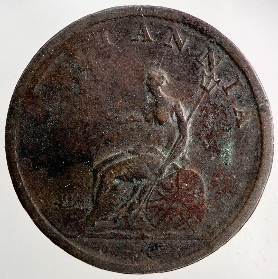 1807 George III 3rd Half-Penny Coin | Fine Collectable Grade