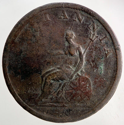 1807 George III 3rd Half-Penny Coin | Fine Collectable Grade