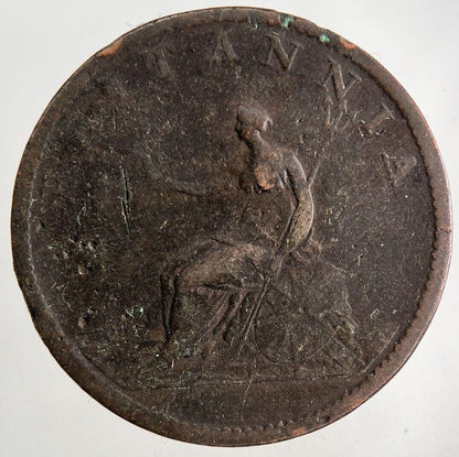 1807 George III 3rd Half-Penny Coin | Collectable Grade