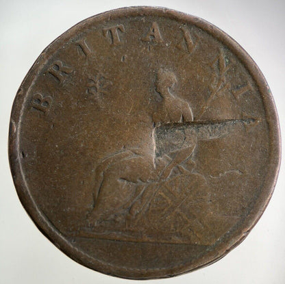 1807 George III 3rd Half-Penny Coin | Collectable Grade