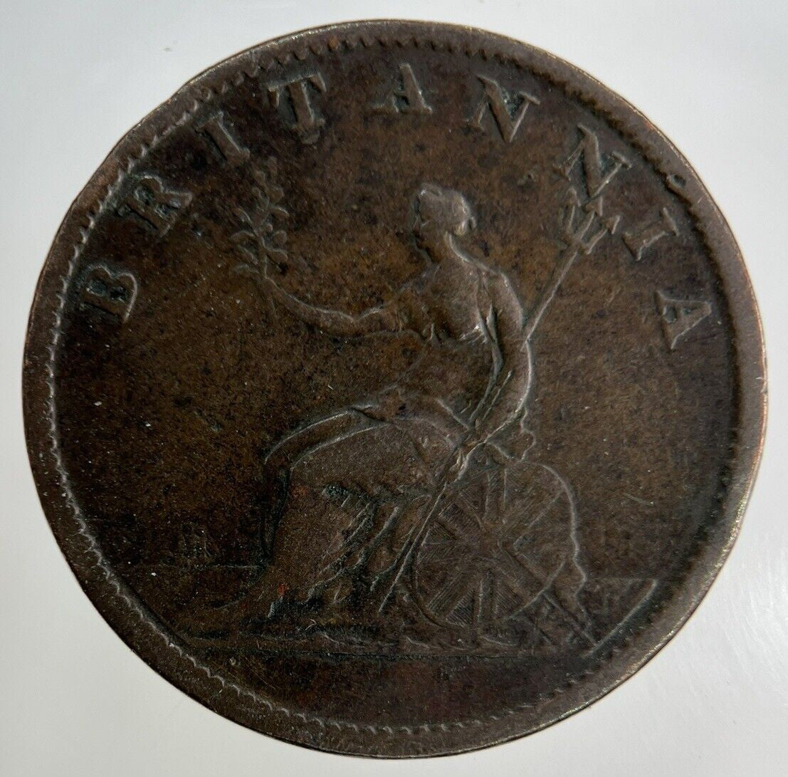 1807 George III 3rd Half-Penny Coin | Fine Collectable Grade