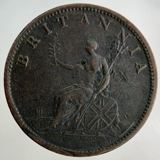 1807 George III 3rd Half-Penny Coin | Fine Collectable Grade
