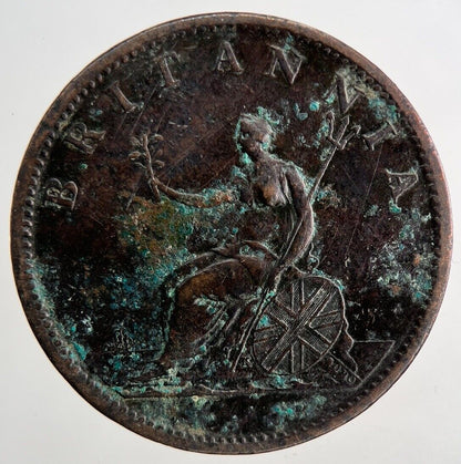 1807 George III 3rd Half-Penny Coin | Fine Collectable Grade