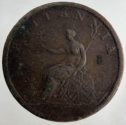 1807 George III 3rd Half-Penny Coin | Fine Collectable Grade