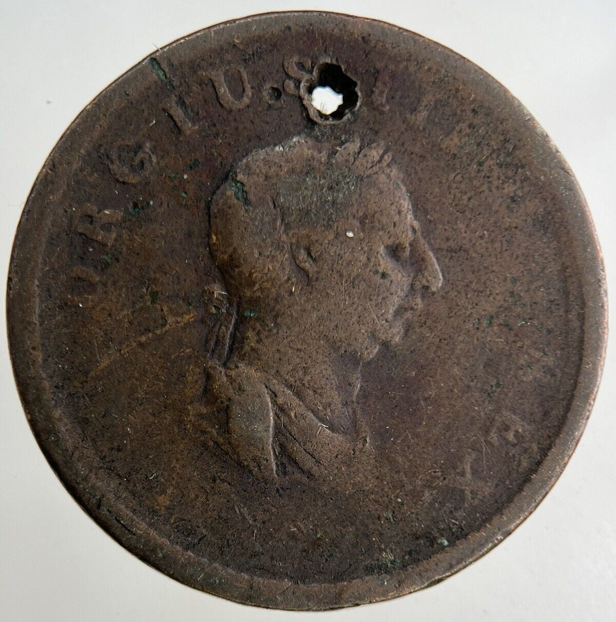 1807 George III 3rd Half-Penny Coin | Collectable Grade