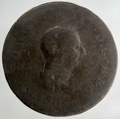 1807 George III 3rd Half-Penny Coin | Collectable Grade