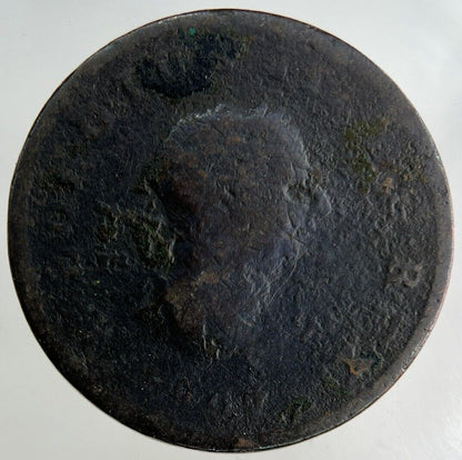 1807 George III 3rd Half-Penny Coin | Collectable Grade
