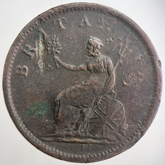 1807 George III 3rd One Penny Coin | Collectable Grade | a2108