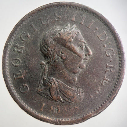 1807 George III 3rd One Penny Coin | Collectable Grade | a2108