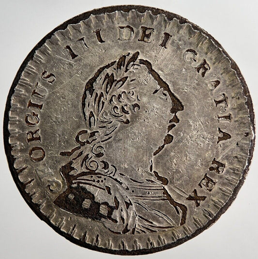 1811 George III 6D 1 Shilling Bank Token Coin | Collectable Grade | a6309