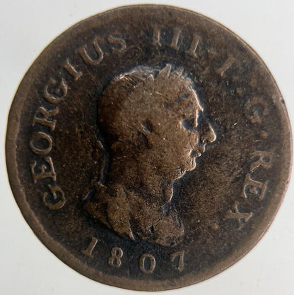 1807 George III Farthing Coin | Collectable Grade
