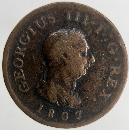 1807 George III Farthing Coin | Collectable Grade