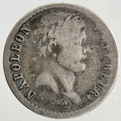 1808 France Napoleon Demi 1/2 Franc Silver Coin | Fine Collectable Grade