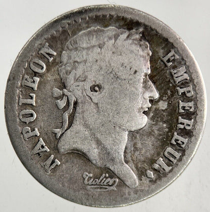 1808 France Napoleon Demi 1/2 Franc Silver Coin | Fine Collectable Grade