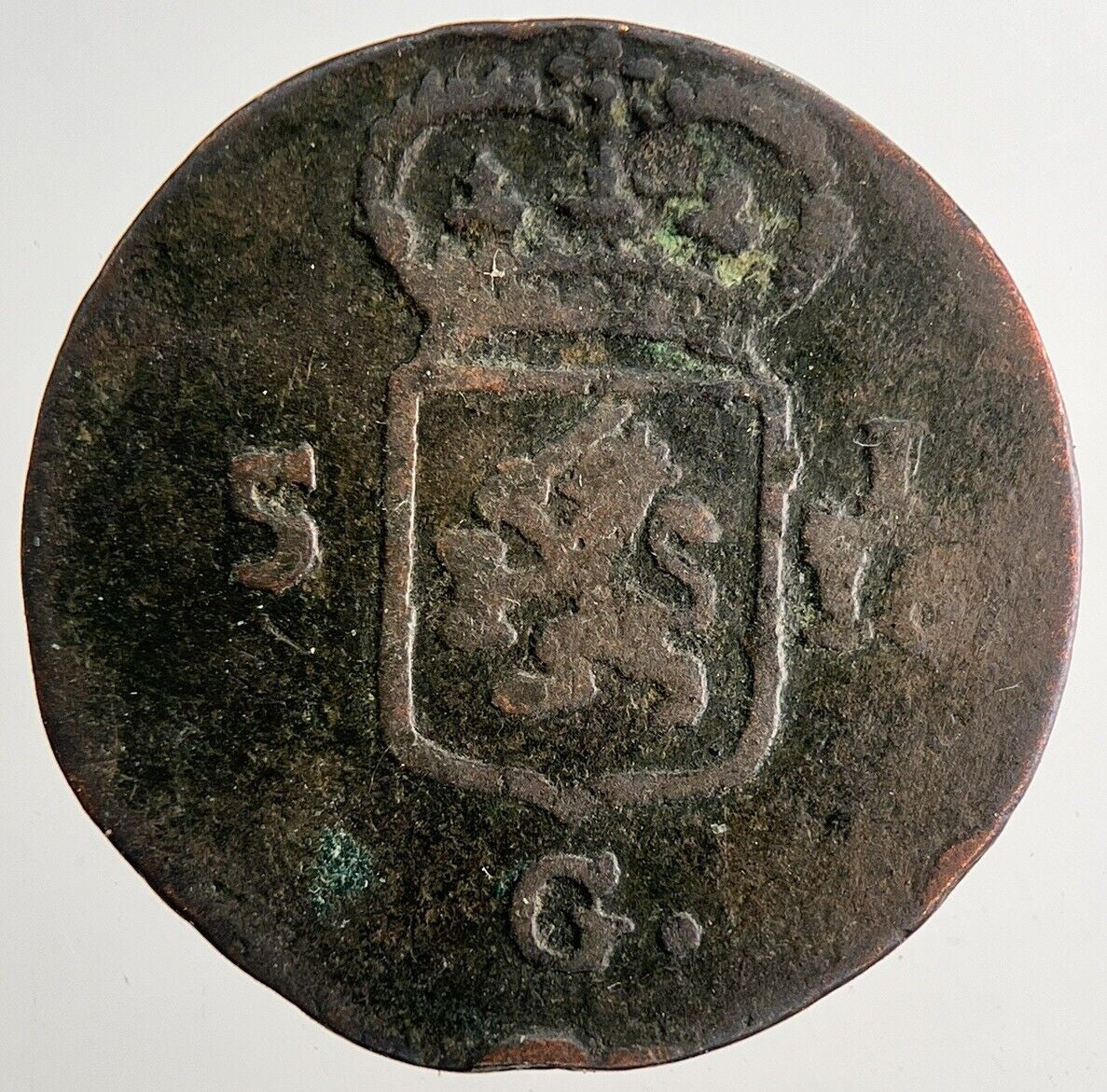 1808 Netherlands East Indies 5 1/16 Gulden Coin | Collectable Grade | a9665