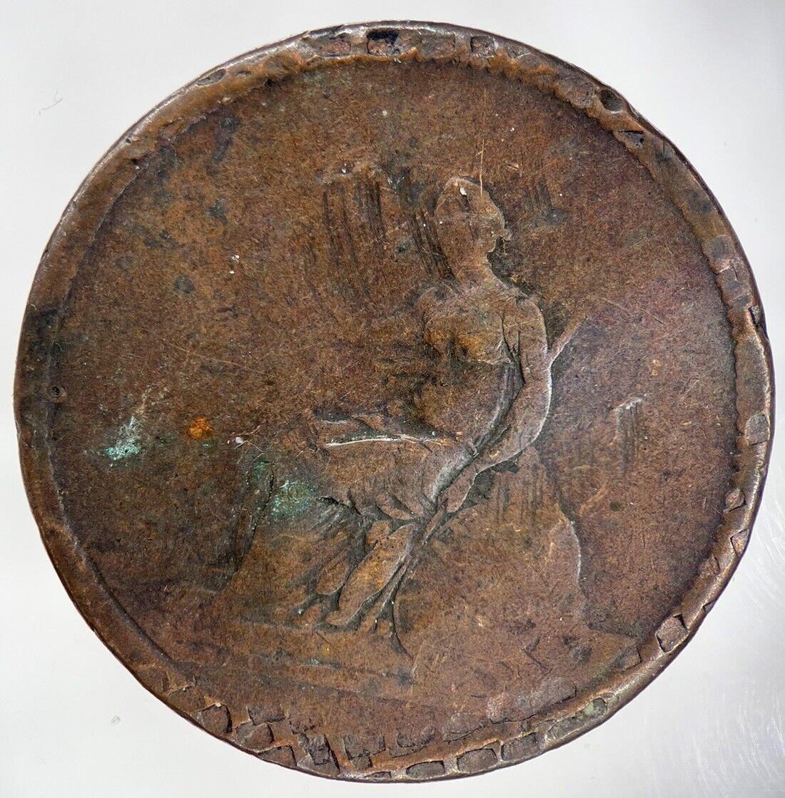 1807 George III 3rd One Penny Coin | Collectable Grade