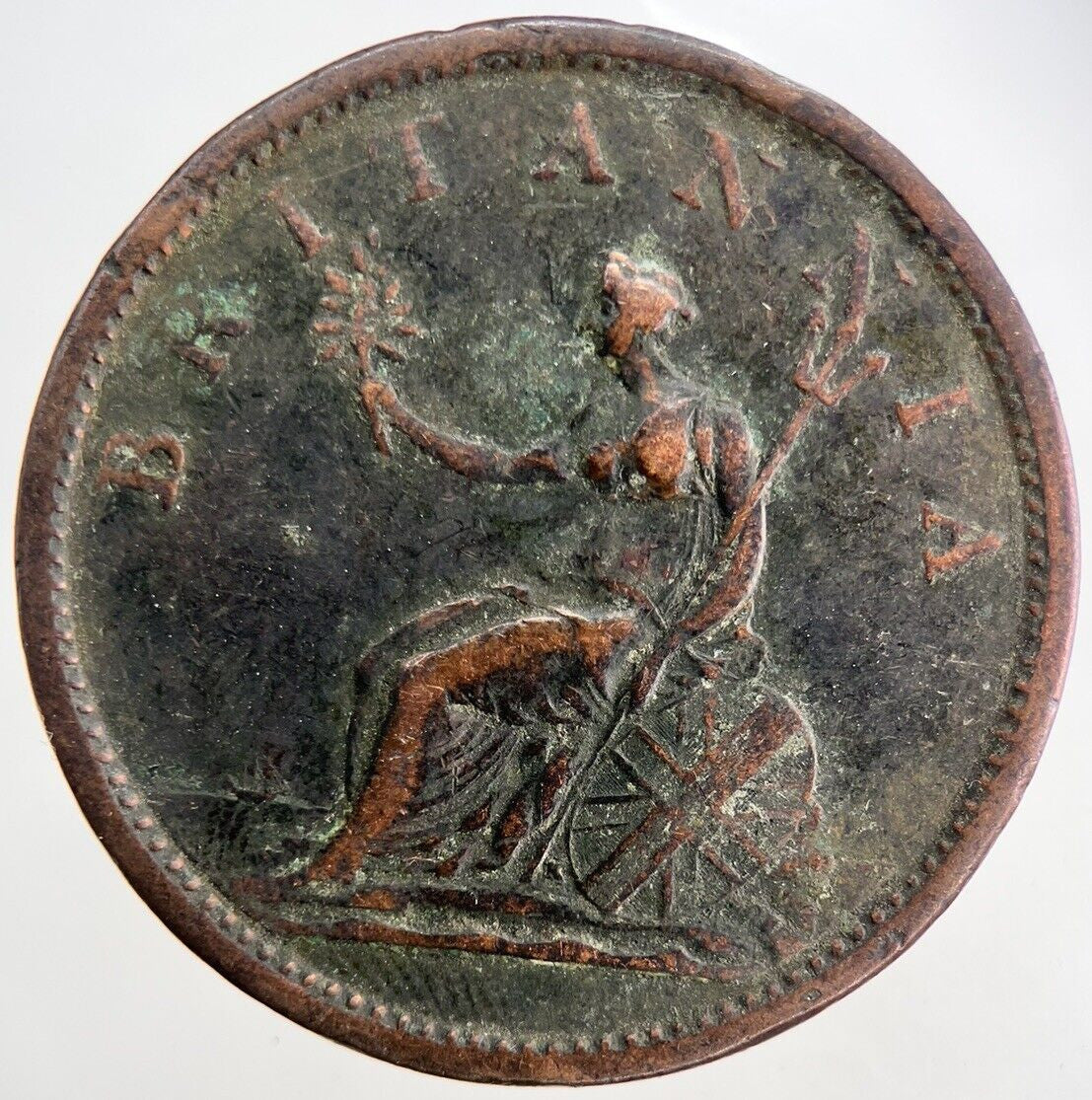 1807 George III 3rd One Penny Coin | Fine Collectable Grade