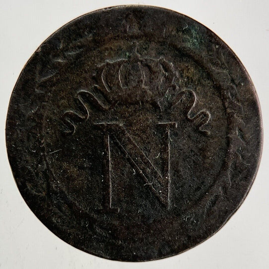 1808 France 10 Centimes Coin | Collectable Grade