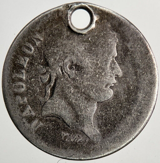 1812 Napoleon France 1/2 Half Demi Franc Silver Coin | Collectable Grade | a6487