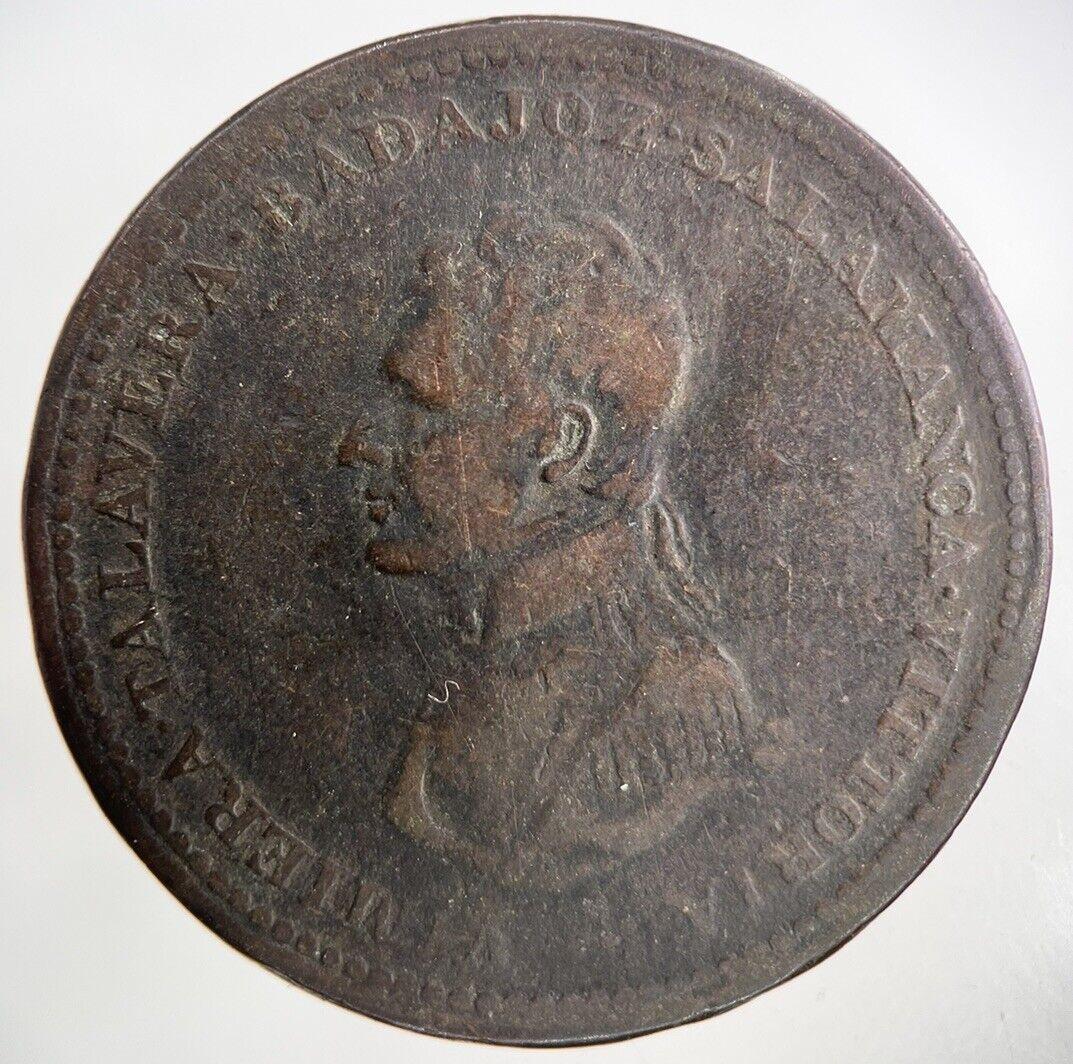 1813 Canada Wellington One Penny Token Coin | Collectable Grade