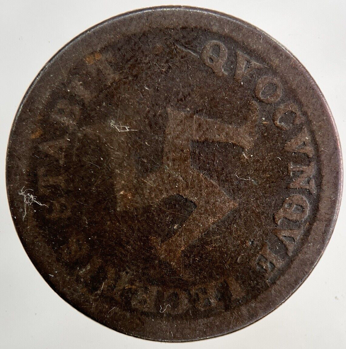 1811 Isle Of Man Bank Half-Penny Coin | Fair Grade