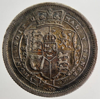 1816 George III Shilling Silver Coin | Fine Collectable Grade | a3755