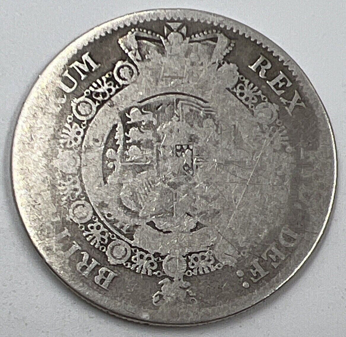 1816 George III Half-Crown | British Silver Coin | Fair Grade | a1499
