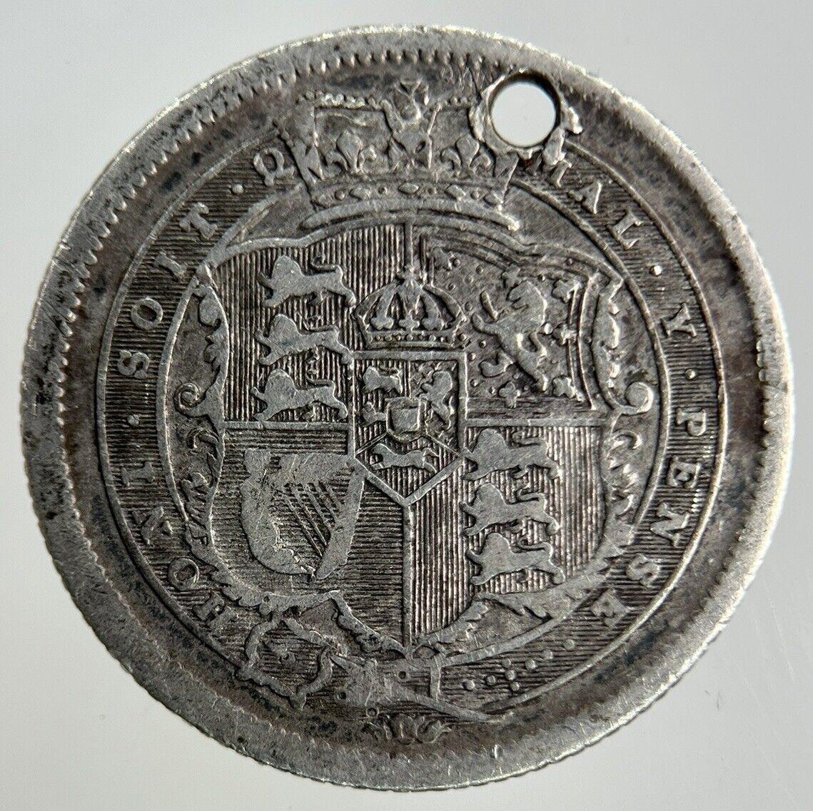 1816 George III 3rd Shilling Silver Coin | Fine Collectable Grade