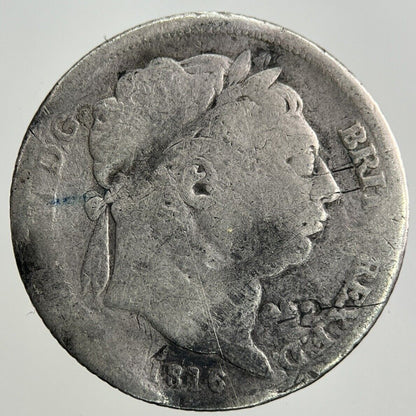 1816 George III 3rd Sixpence Silver Coin | Collectable Grade