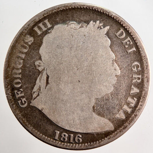 1816 George III Half-Crown Silver Coin | Collectable Grade