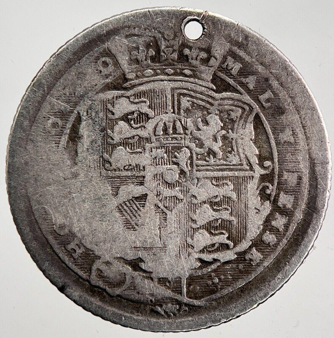 1817 George III 3rd Sixpence Silver Coin | Collectable Grade | a6010