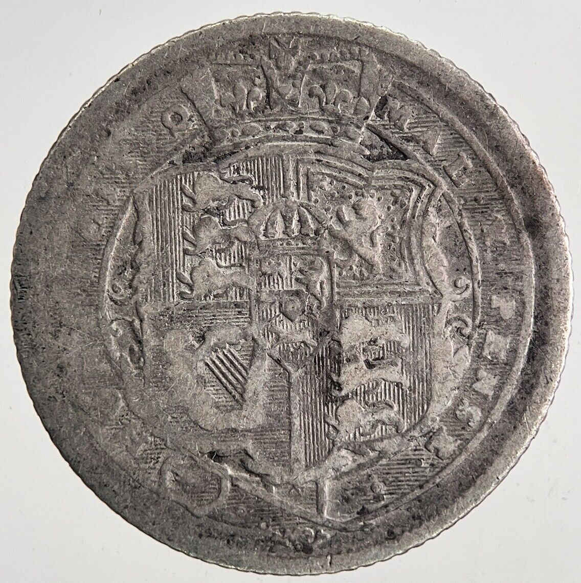 1817 George III 3rd Sixpence Silver Coin | Collectable Grade | a6691