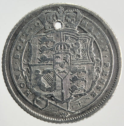 1817 George III Sixpence | British Silver Coin | Collectable Grade | a135