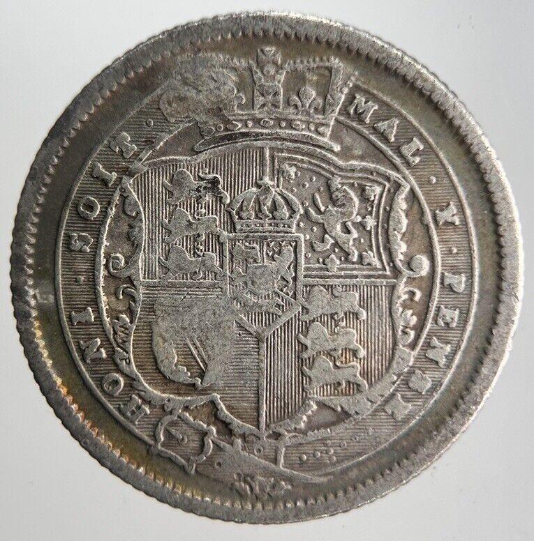 1817 George III Shilling Silver Coin | Collectable Grade | a4516