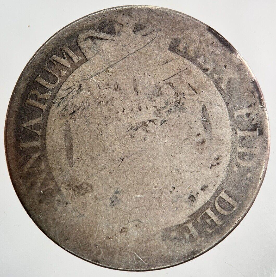 1818 George III 3rd Half-Crown Silver Coin | Fair Grade