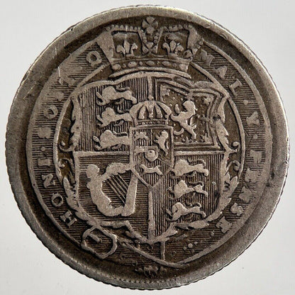 1817 George III Sixpence Silver Coin | Collectable Grade | a2448