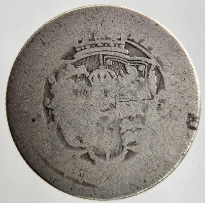 1817 George III 3rd Silver Shilling Coin | Fair Grade