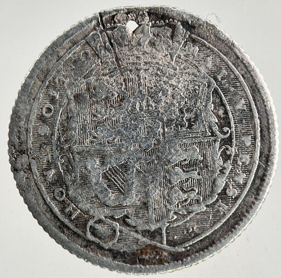 1818 George III 3rd Sixpence Silver Coin | Collectable Grade