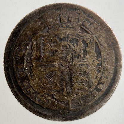 1817 George III 3rd Sixpence Silver Coin | Collectable Grade