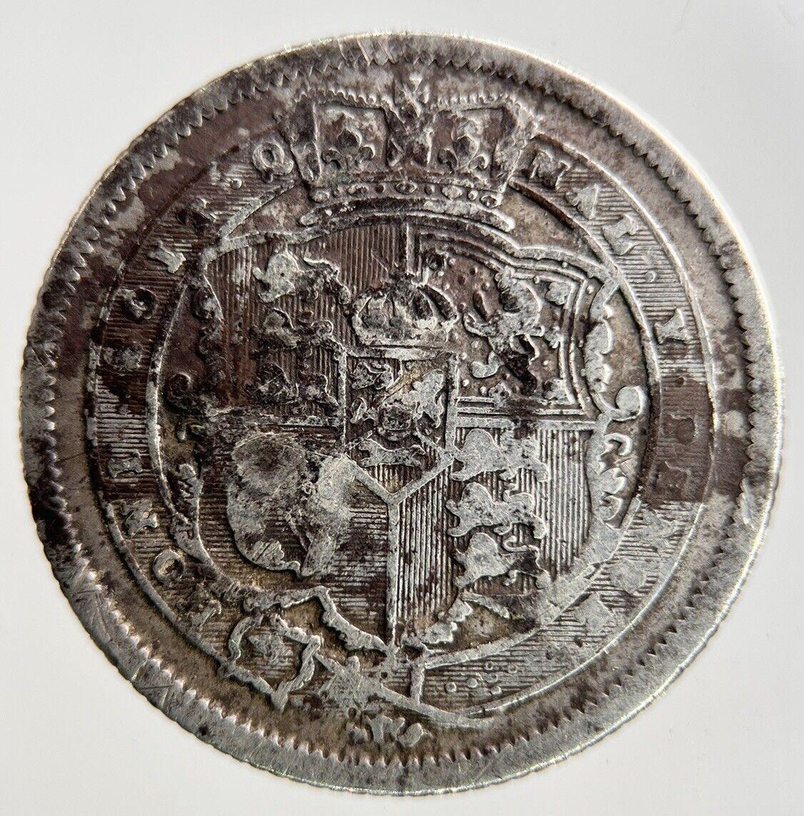 1817 George III 3rd Shilling Silver Coin | Fine Collectable Grade