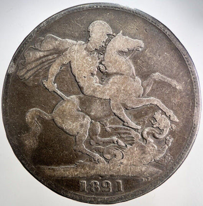 1821 George IV Crown Silver Coin | Collectable Grade | a1196
