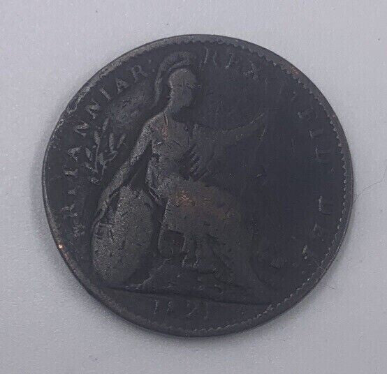 1821 George IV British Farthing Coin | Collectable Grade | a191