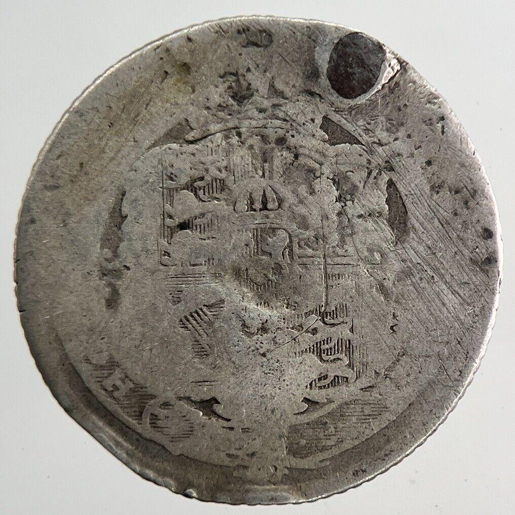 1819 George III Sixpence Silver Coin | Fair Grade