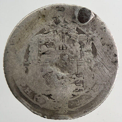 1819 George III Sixpence Silver Coin | Fair Grade