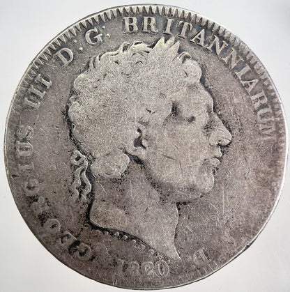 1820 George III 3rd Crown Silver Coin | Collectable Grade | a3929