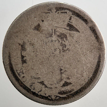 1819 George III Shilling Silver Coin | Fair Grade | a1633